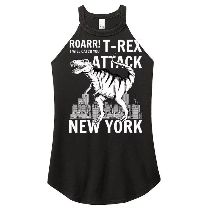 T-Rex Attacks New York Women’s Perfect Tri Rocker Tank