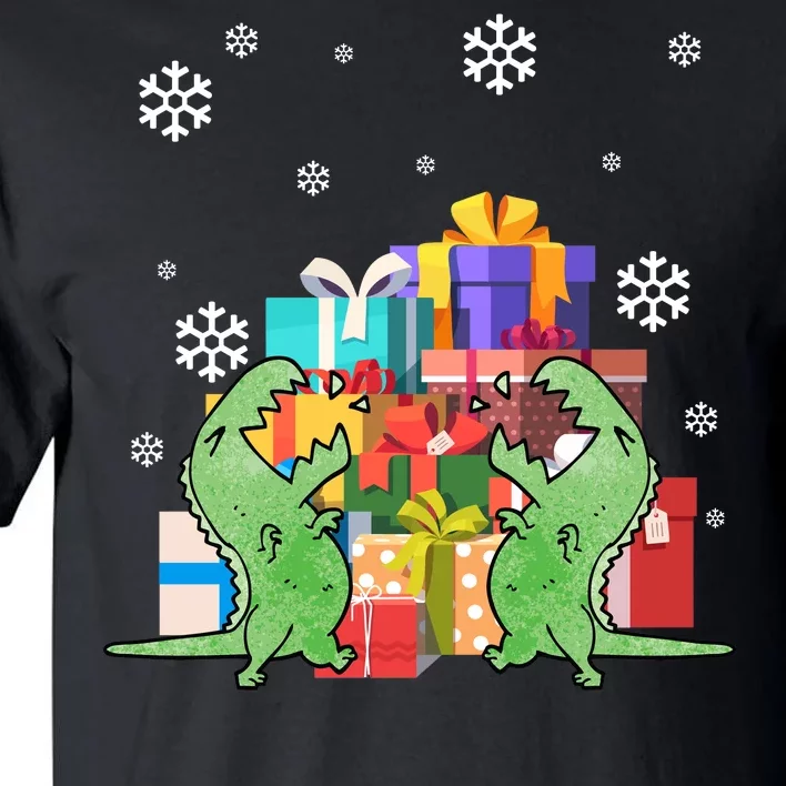 T-Rex Christmas Tall T-Shirt