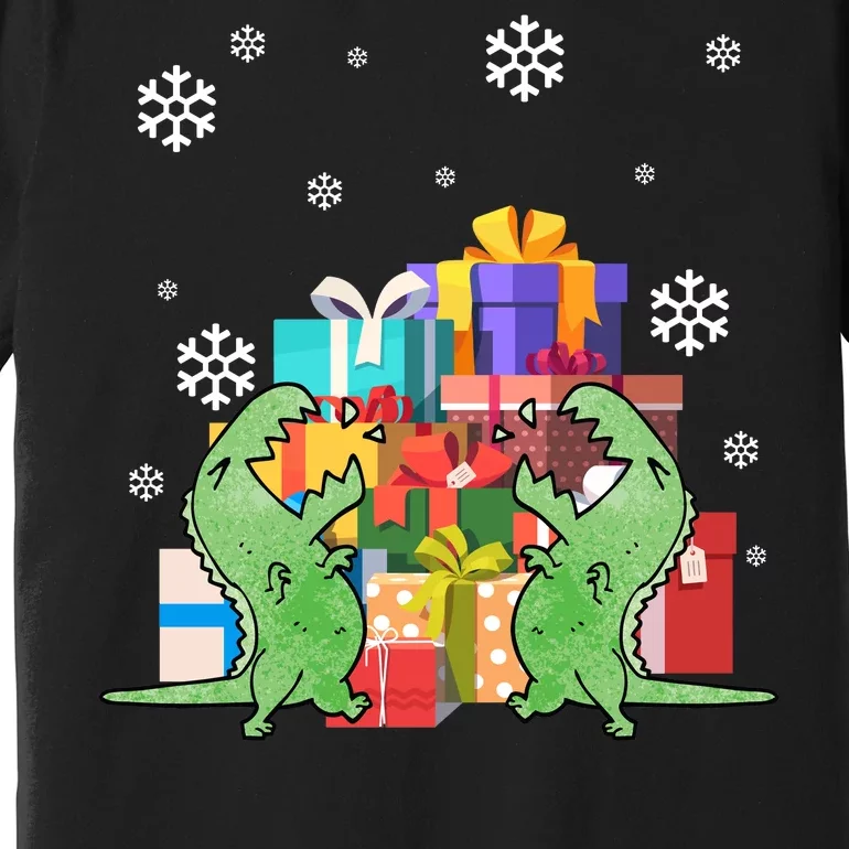 T-Rex Christmas Premium T-Shirt