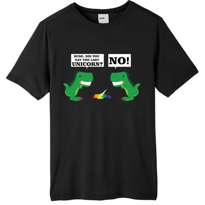 T-Rex Did You Eat The Last Unicorn ChromaSoft Performance T-Shirt