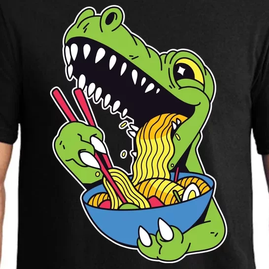 T-Rex Eating Ramen Pajama Set