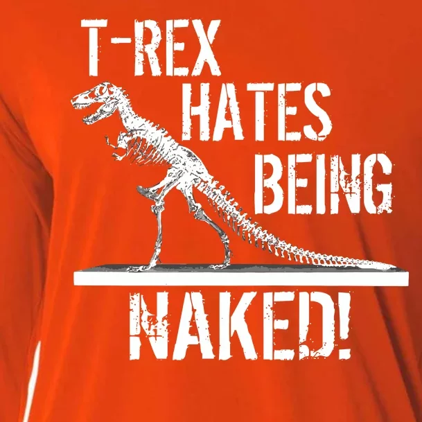 T-Rex Hates Being Naked Cooling Performance Long Sleeve Crew