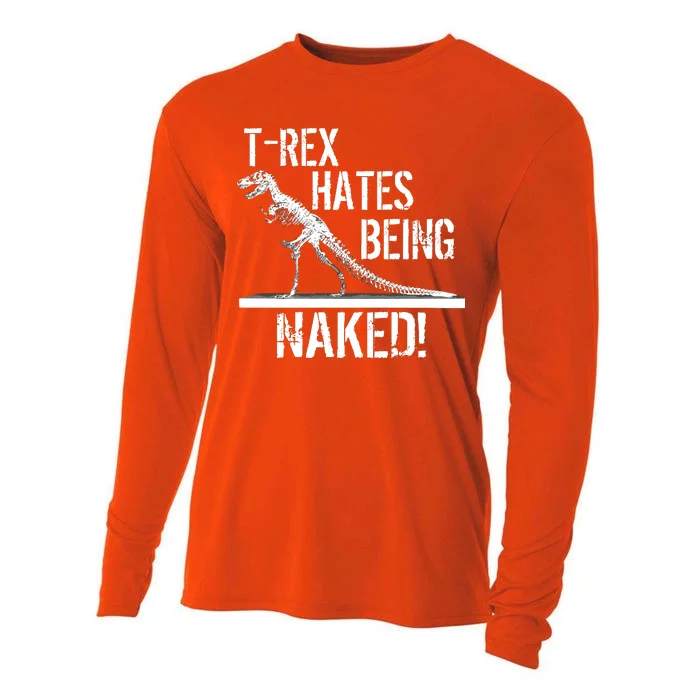 T-Rex Hates Being Naked Cooling Performance Long Sleeve Crew