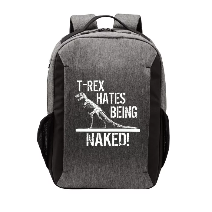 T-Rex Hates Being Naked Vector Backpack