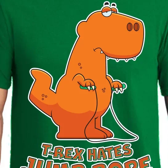 T-Rex Hates Jump Rope Pajama Set