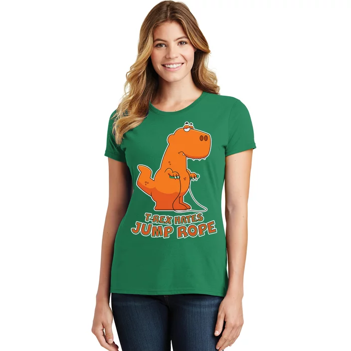 T-Rex Hates Jump Rope Women's T-Shirt