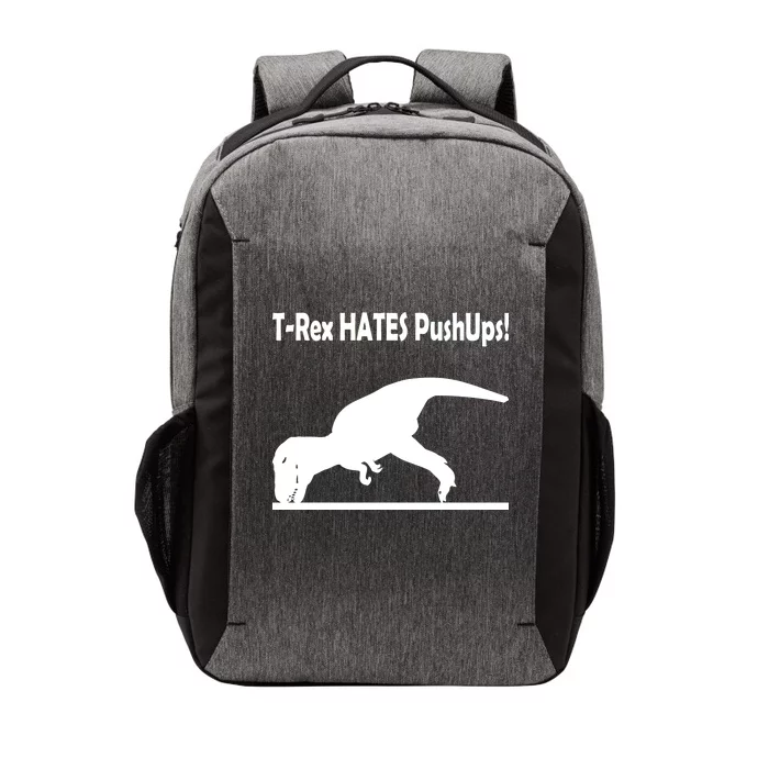 T-Rex Hates Push-Ups Vector Backpack