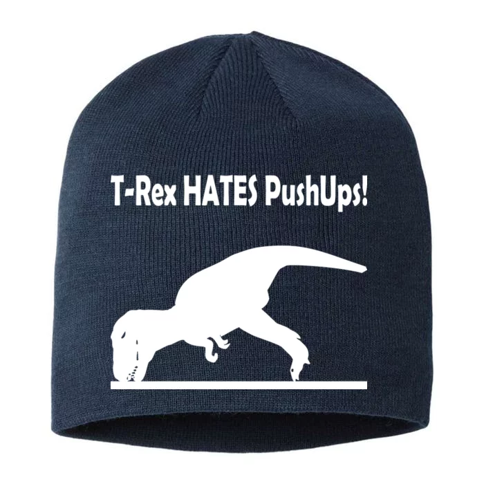 T-Rex Hates Push-Ups 8 1/2in Sustainable Knit Beanie