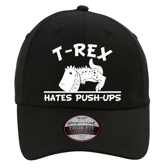 T-Rex Hates Push-Ups Funny Fitness Gym Design The Original Performance Cap