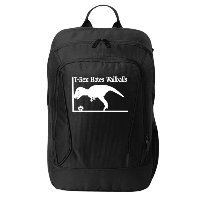 T-Rex Hates Wallballs City Backpack