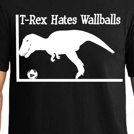 T-Rex Hates Wallballs Pajama Set