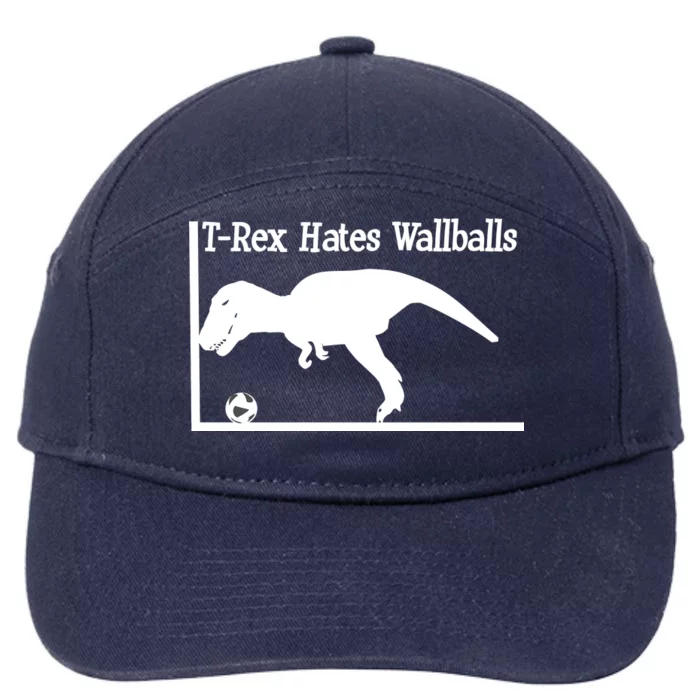 T-Rex Hates Wallballs 7-Panel Snapback Hat