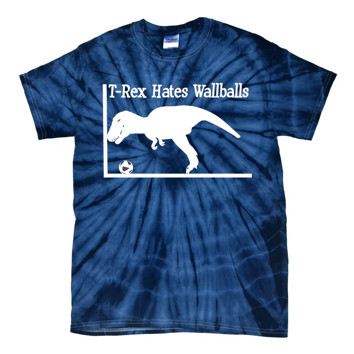 T-Rex Hates Wallballs Tie-Dye T-Shirt