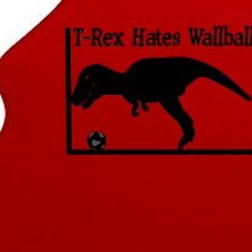 T-Rex Hates Wallballs Tree Ornament