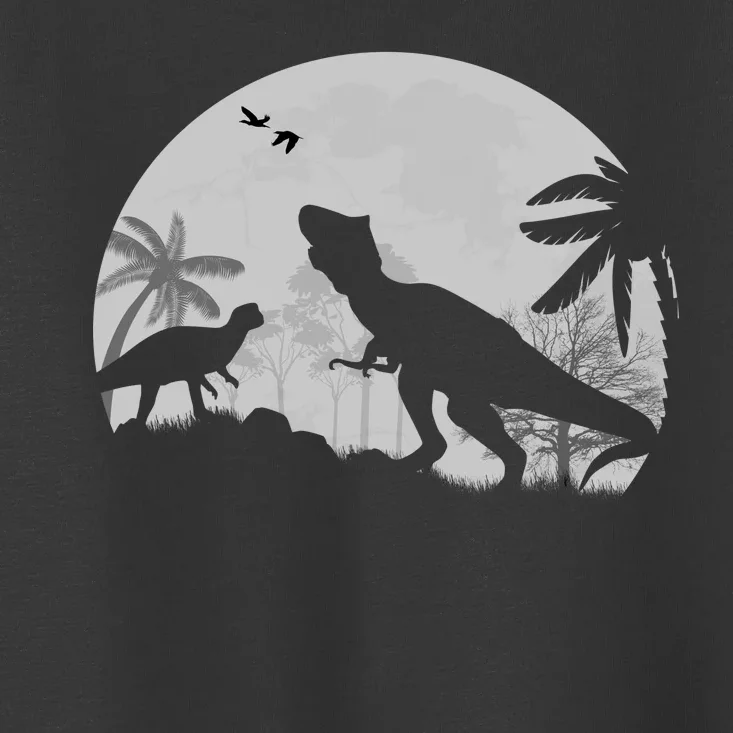 T-Rex In The Moon Toddler T-Shirt