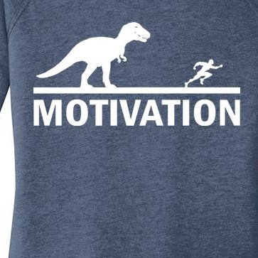 T-Rex Motivation Women’s Perfect Tri Tunic Long Sleeve Shirt