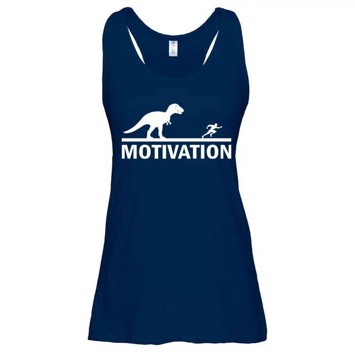 T-Rex Motivation Ladies Essential Flowy Tank