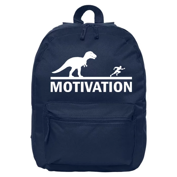 T-Rex Motivation 16 in Basic Backpack