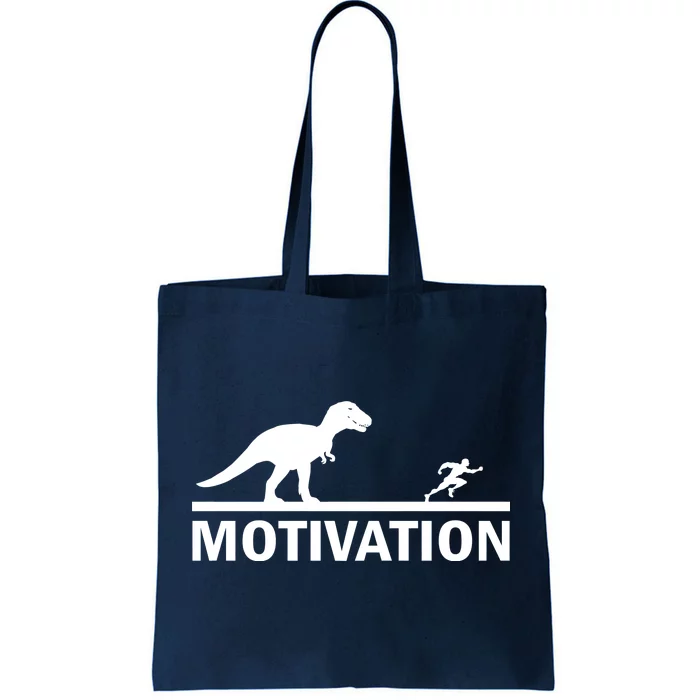 Running Motivation Dinosaurs Runner Dino' Tote Bag