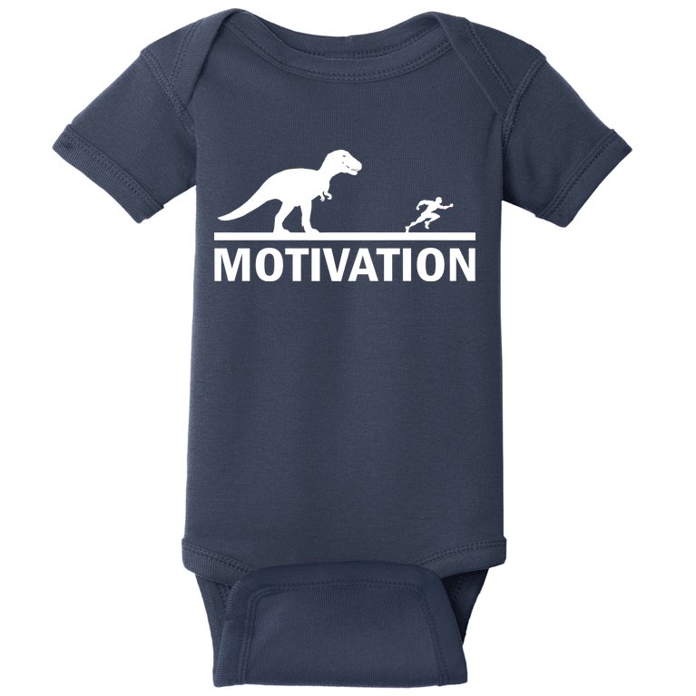 T-Rex Motivation Baby Bodysuit