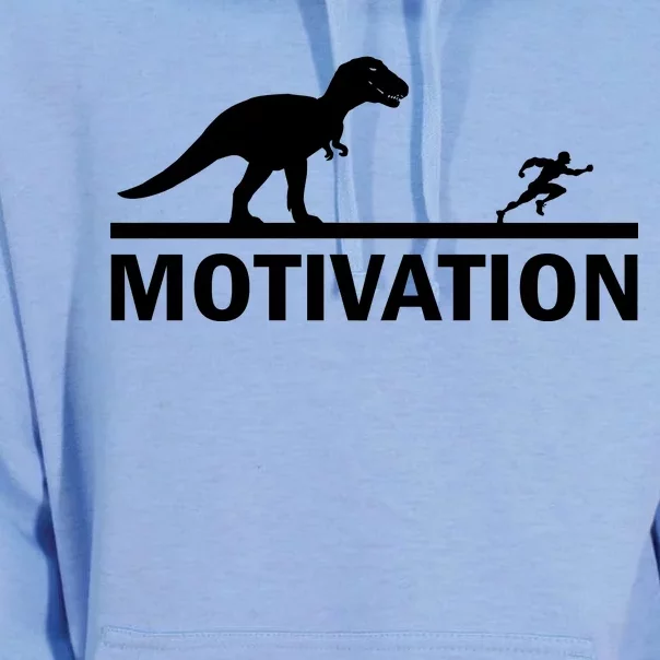 T-Rex Motivation Unisex Surf Hoodie