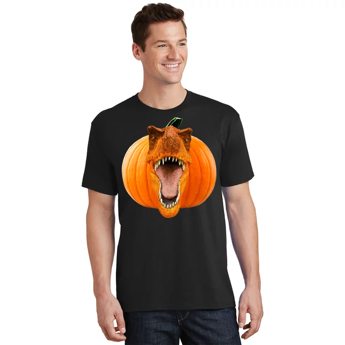 T-REX Pumpkin Face T-Shirt