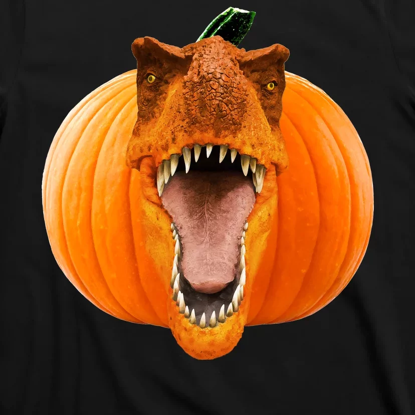 T-REX Pumpkin Face T-Shirt