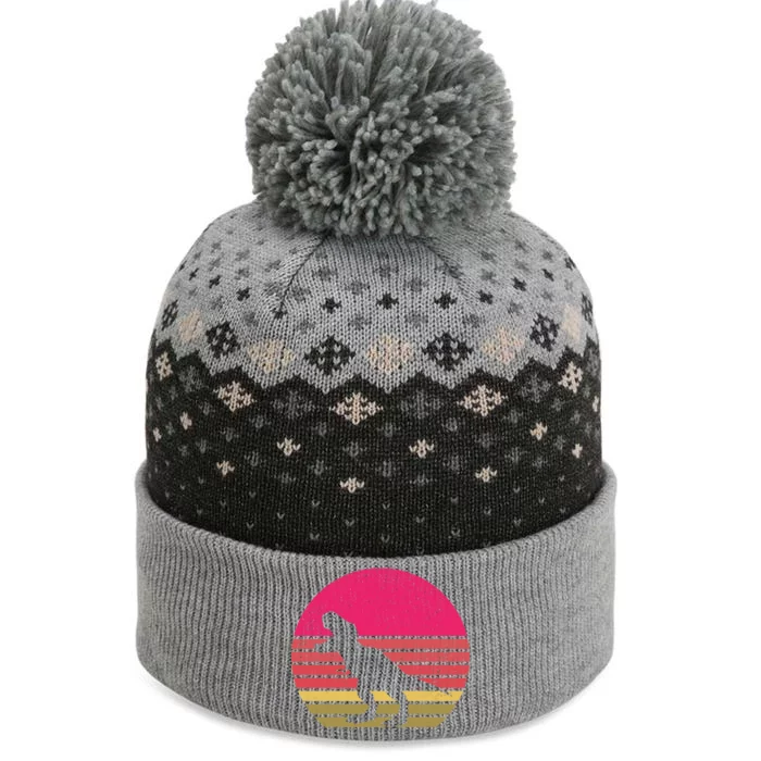 T-Rex Retro The Baniff Cuffed Pom Beanie