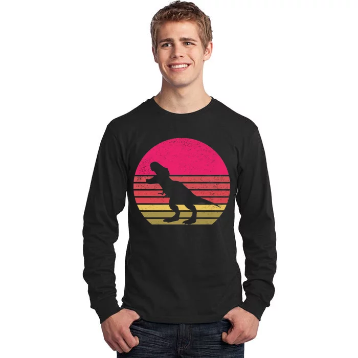 T-Rex Retro Tall Long Sleeve T-Shirt