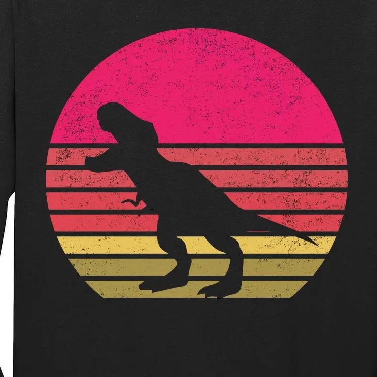 T-Rex Retro Tall Long Sleeve T-Shirt