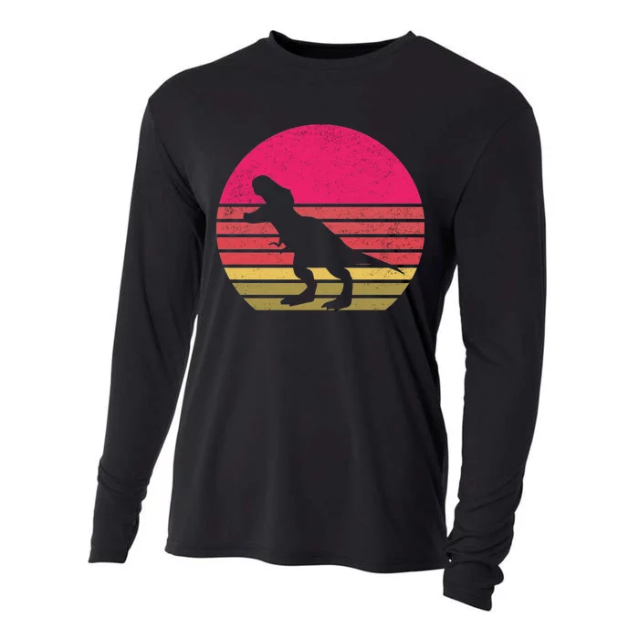 T-Rex Retro Cooling Performance Long Sleeve Crew