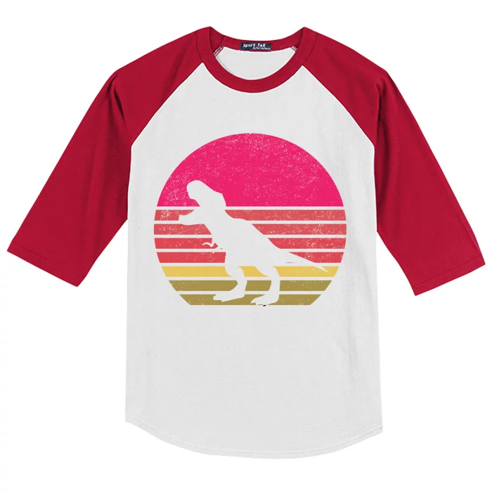 T-Rex Retro Kids Colorblock Raglan Jersey