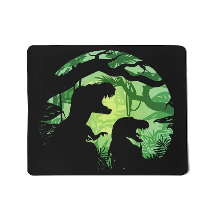 T-Rex Silhouette Mousepad