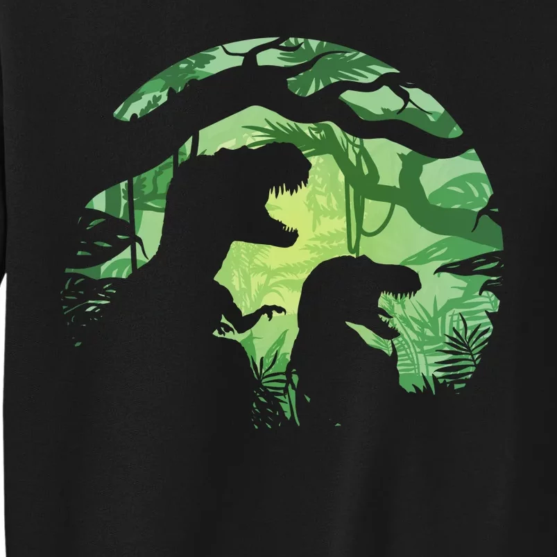 T-Rex Silhouette Tall Sweatshirt