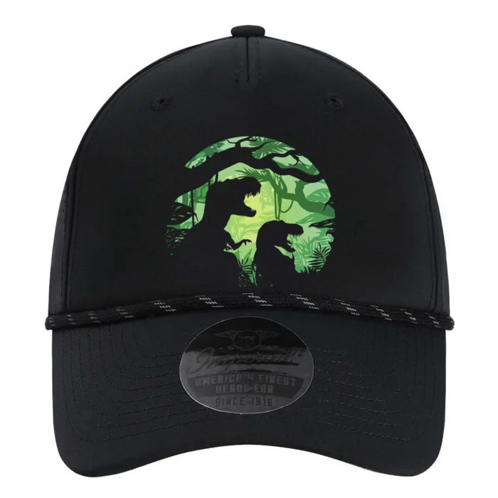 T-Rex Silhouette Performance The Dyno Cap