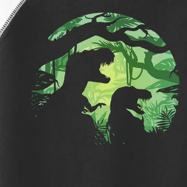 T-Rex Silhouette Toddler Fine Jersey T-Shirt