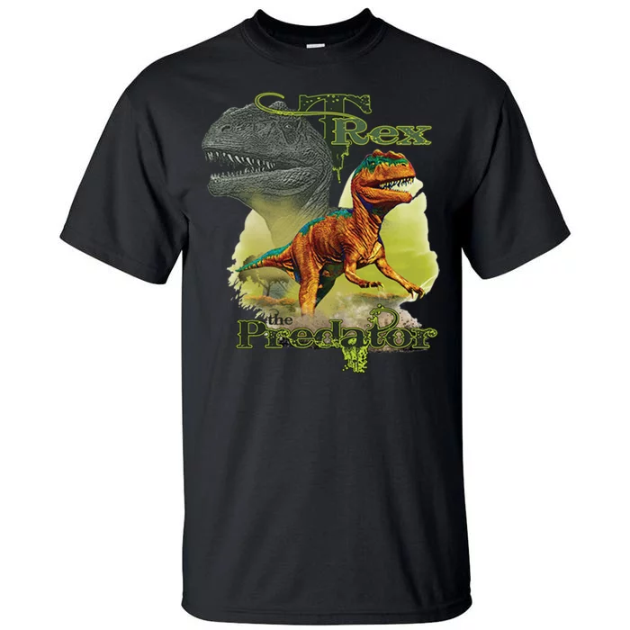 T-Rex The Predator 3D Puff Embossed Tall T-Shirt