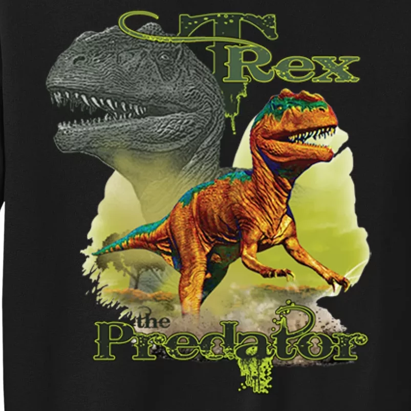 T-Rex The Predator 3D Puff Embossed Tall Sweatshirt