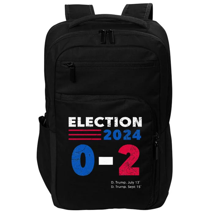 Trump 02 2024 Us Flag Election 2024 Impact Tech Backpack