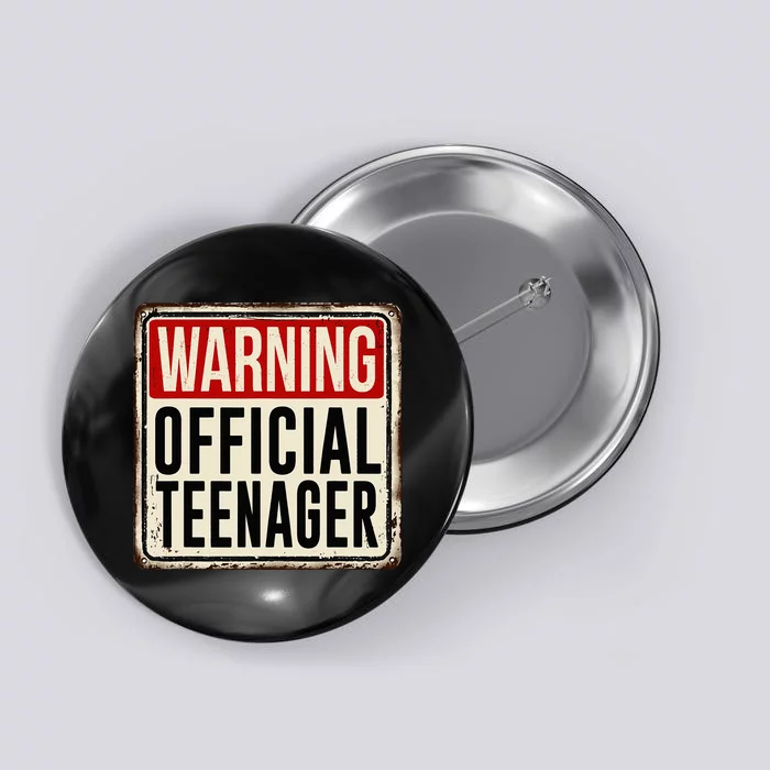 Teenager 13th Birthday Gift 13 Year Old Button