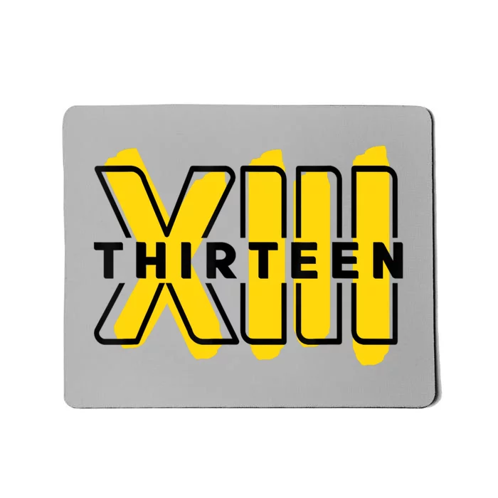 Teenager, 13th Birthday Officially XIII Mousepad