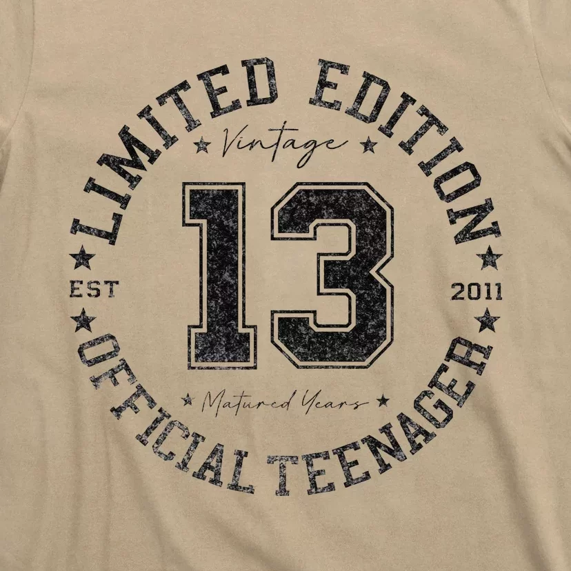 Teenager 13th Birthday 13 Year Old Gifts T-Shirt