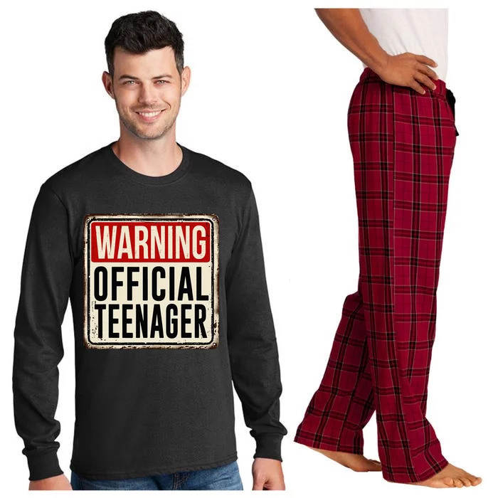 Teenager 13th Birthday Gift 13 Year Old Long Sleeve Pajama Set