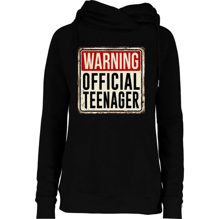 Teenager 13th Birthday Gift 13 Year Old Womens Funnel Neck Pullover Hood