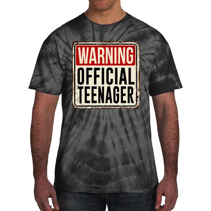 Teenager 13th Birthday Gift 13 Year Old Tie-Dye T-Shirt