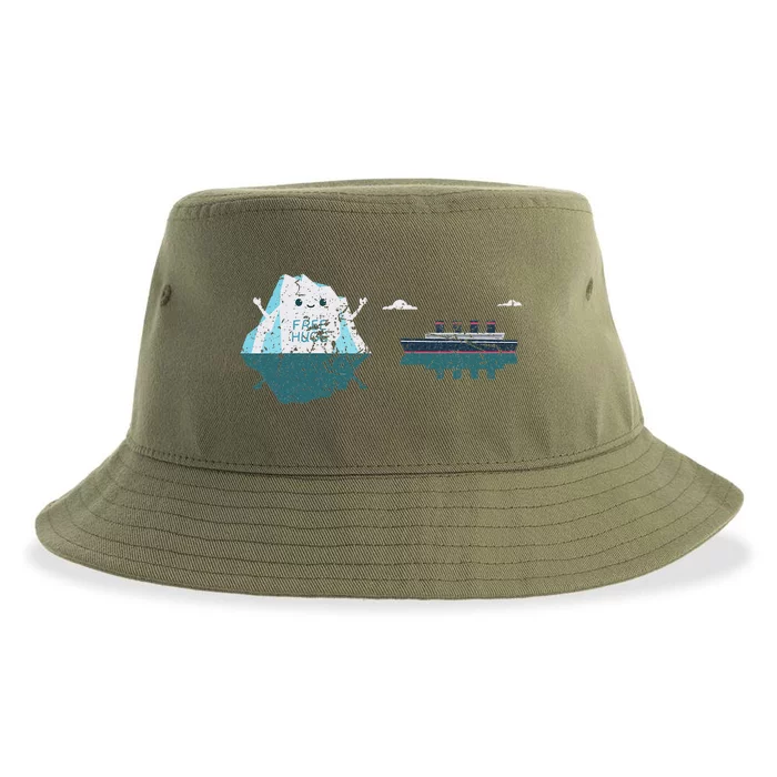 Titanic 1912 Cruise Ship Vintage Titanic Sustainable Bucket Hat