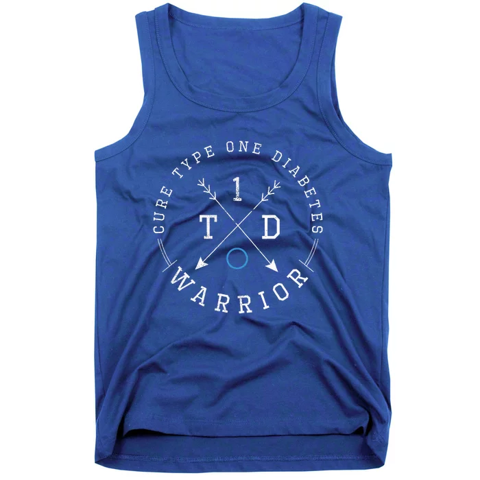 Type 1 Diabetes Warrior Diabetes Awareness Month Tank Top