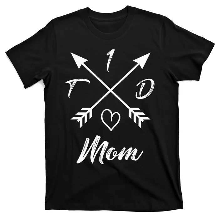 Type 1 Diabetic Mom T1D Diabetes Awareness Gifts T-Shirt