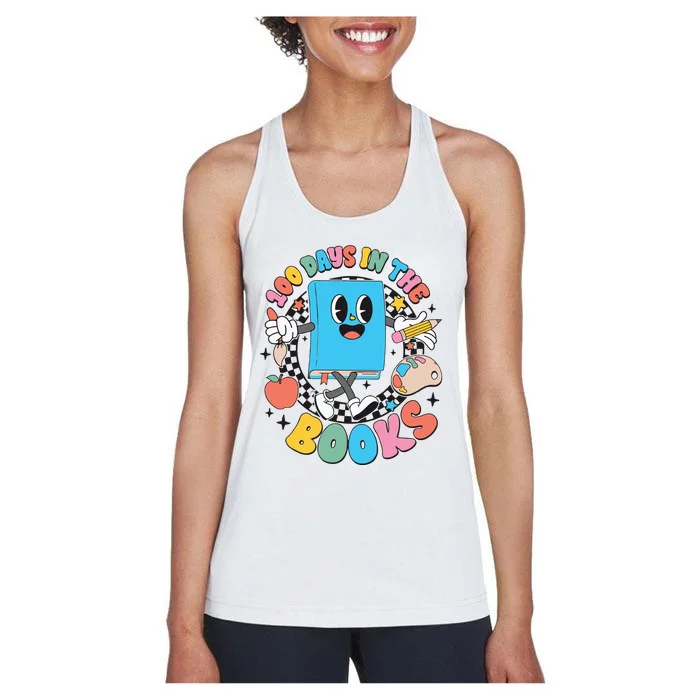 Teacher 100 Days Of School Women's Racerback Tank