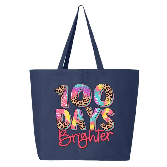 Teacher 100 Days Brighter 25L Jumbo Tote